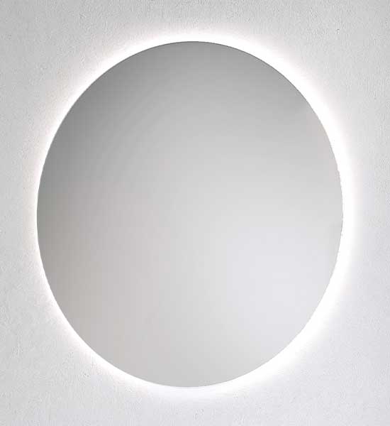 Rund spegel med Ambilight