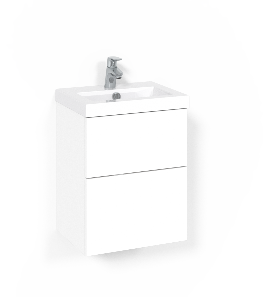Kom Charm 45x37 Pl Vit Sm50