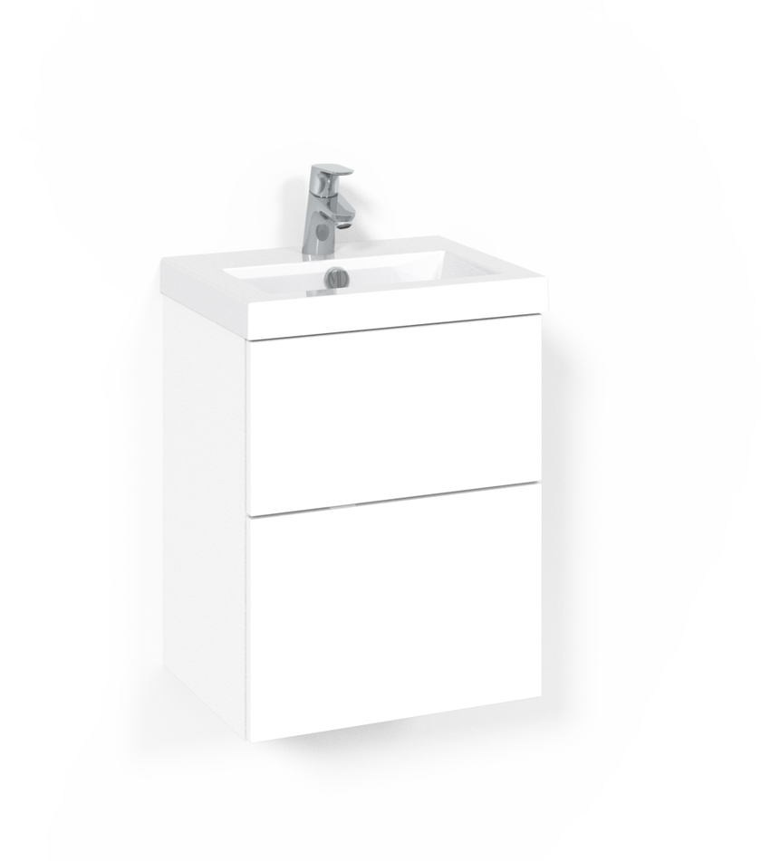 Kom Charm 45x37 Pl Vit Sm50