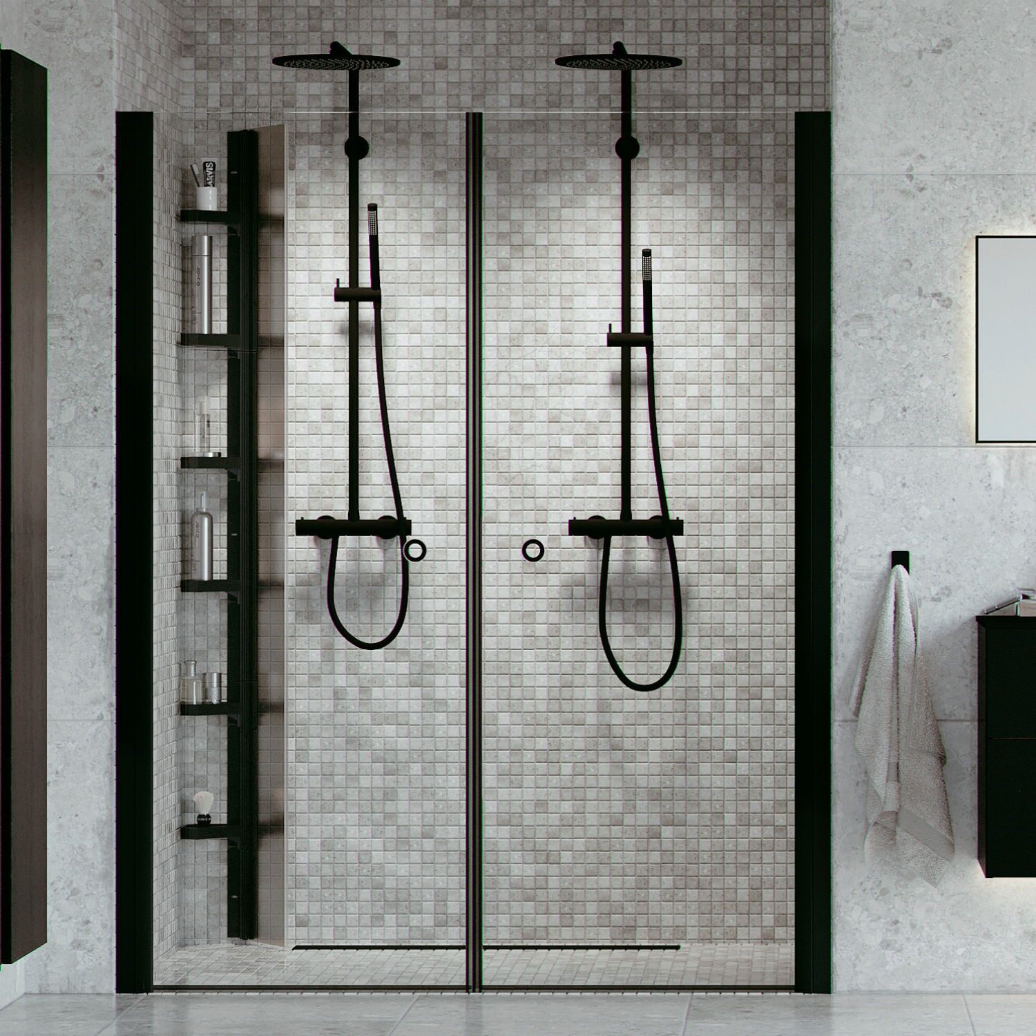 Hide Tile Duschhylla