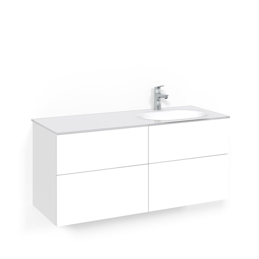 Kom Crown 120x45 Pl Vit VGH