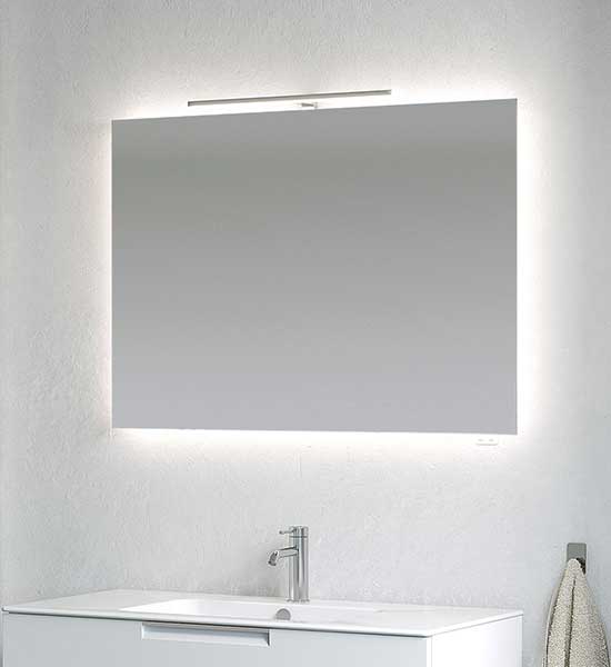 Planspegel med T-belysning och Ambilight
