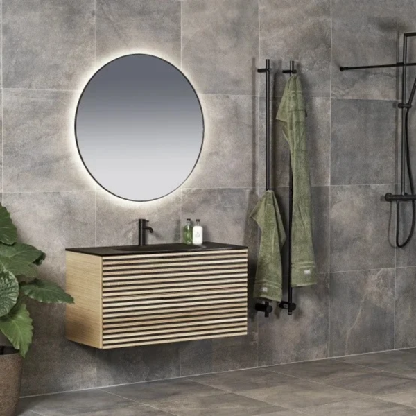 Crown Kommod 800 Glastvättställ Edge