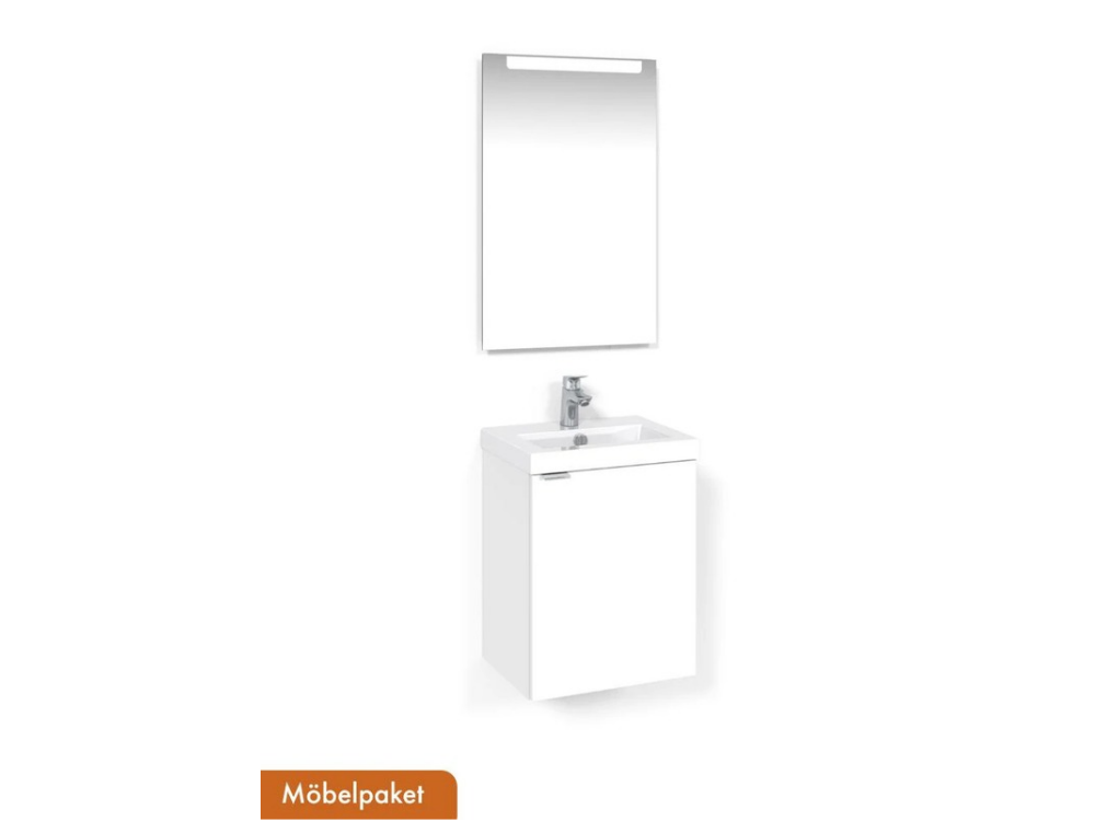 Charm 45 cm + Spegel eller spegelskåp