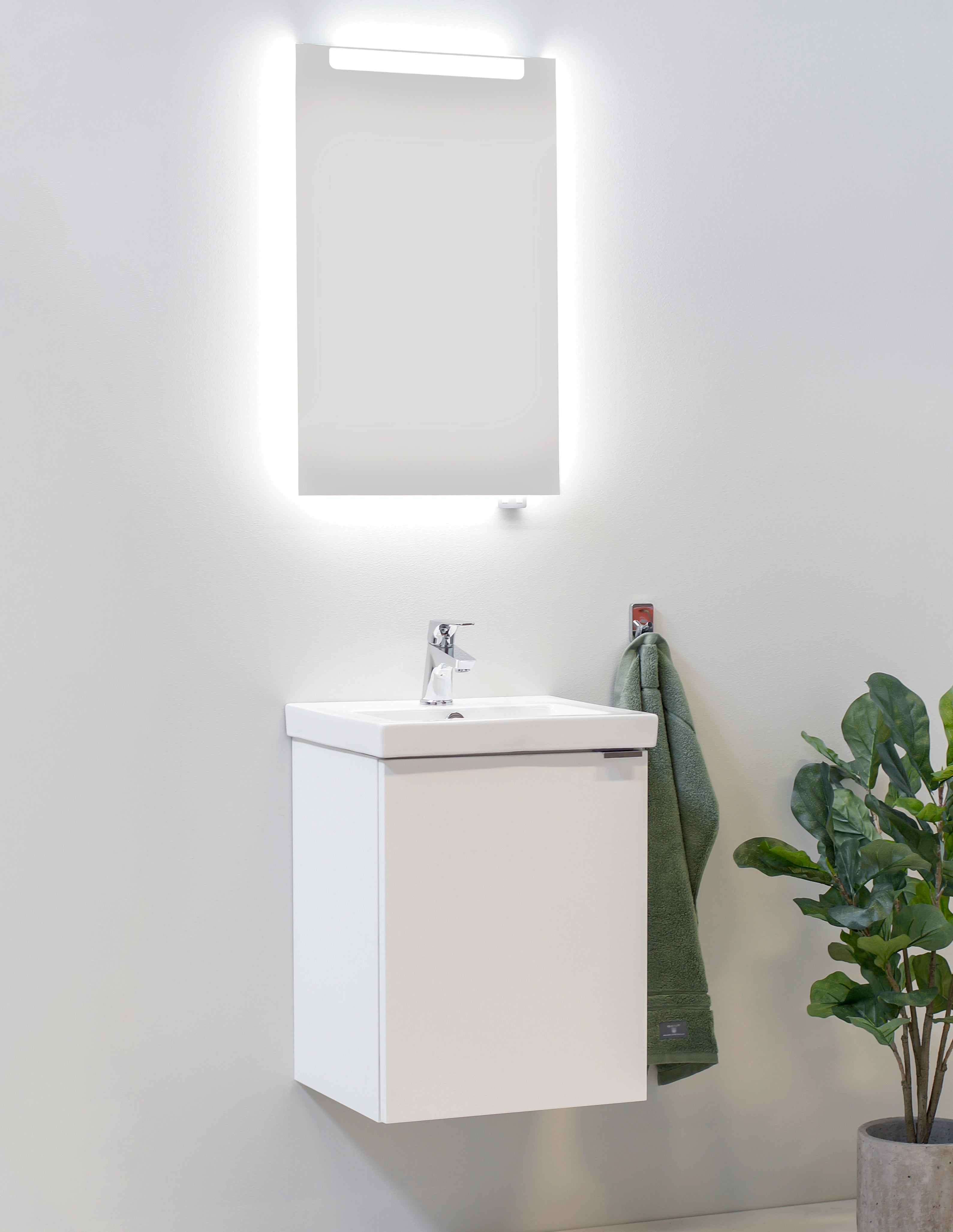 Kom Charm 45x37 Pl Vit Sm50