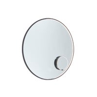 Spegel Loop Ø60 Svart Ram