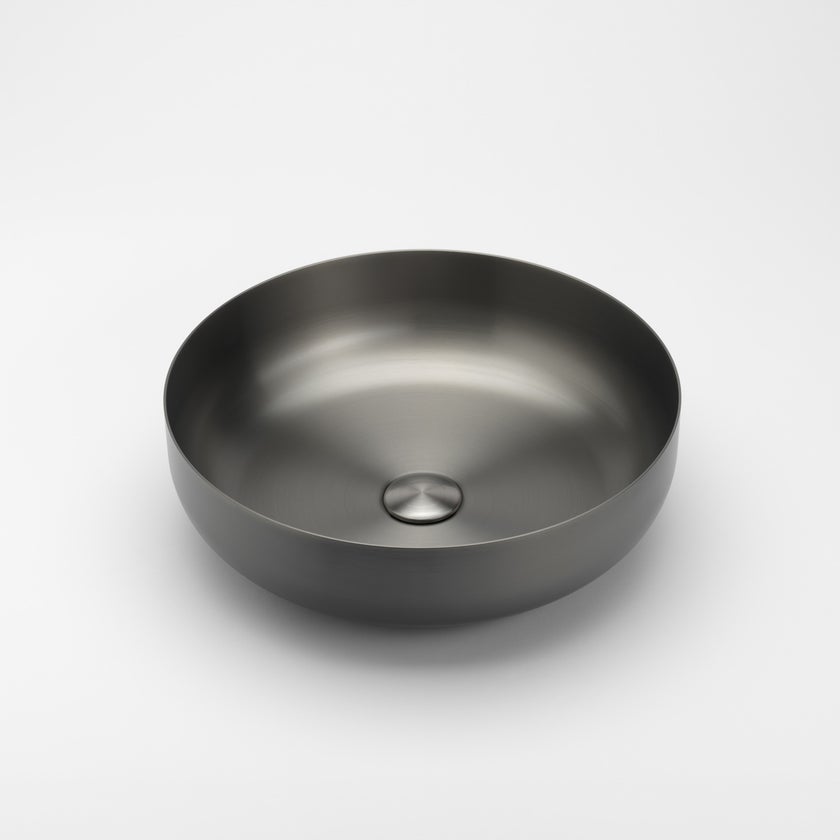 Tvättställ Luna Rund Gun Metal